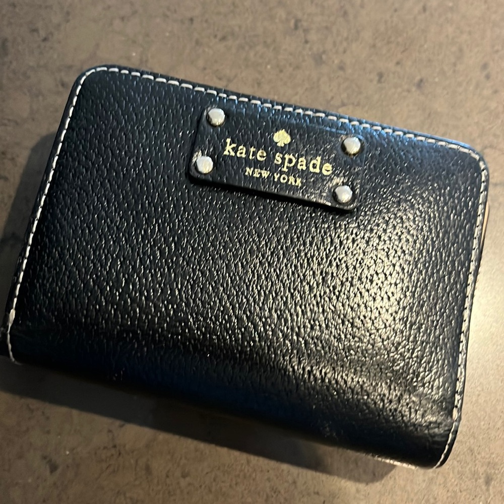 Kate Spade Black Leather Wallet